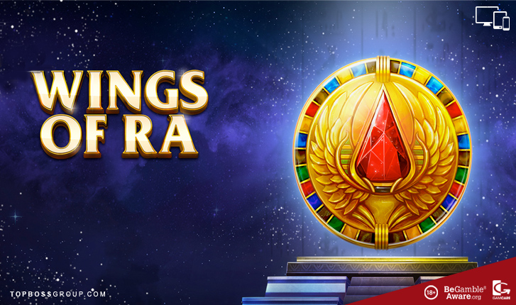 wings of RA slot game by red tiger