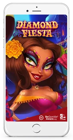 RTG casino gaming software presents Diamond Fiesta