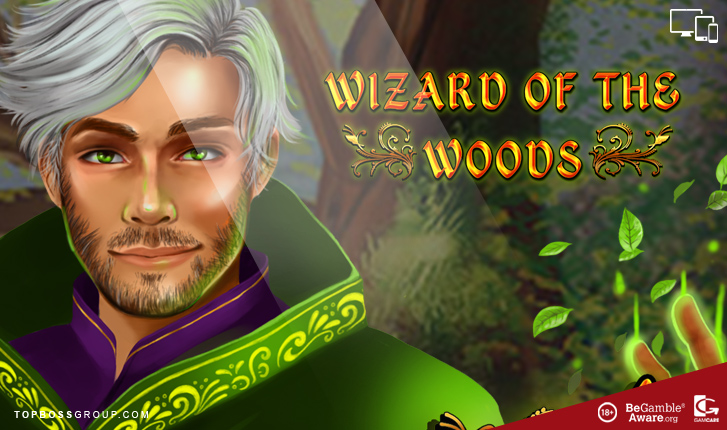 advertising 2BY2 Gamings new slot game wizard of the woods