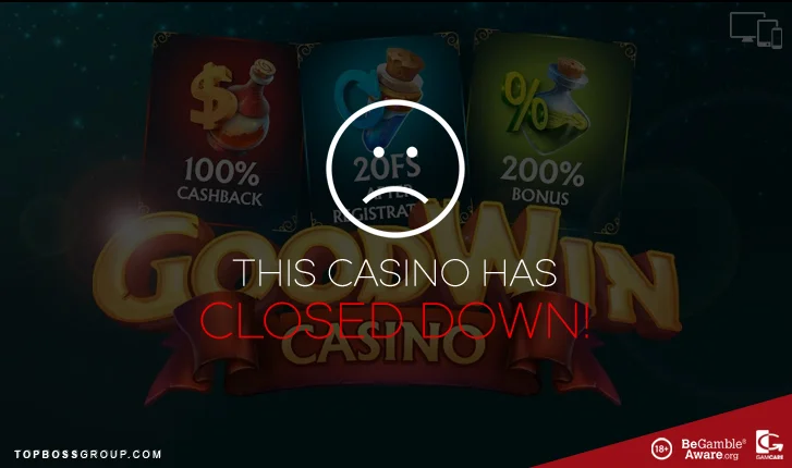 goodwin casino advertising their welcome bonus