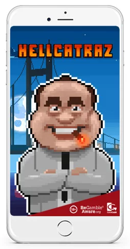 hellcatraz gaming slot by relax gaming for mobile play