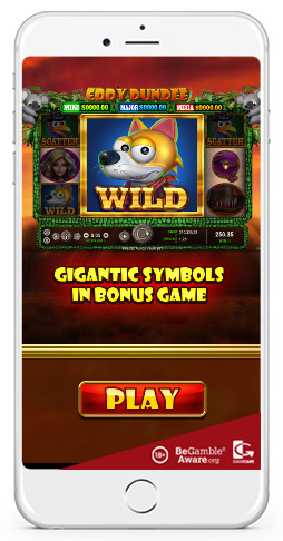 mobile slot play version of Eddy Dunee by Emu Casino