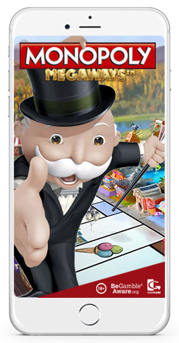 play monopolo megaways slots on your mobile phone
