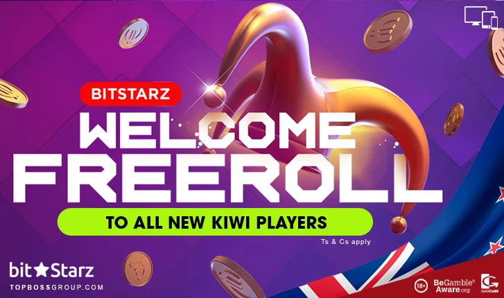 bitstarz casino welcome free roll bonus offer for new zealand players