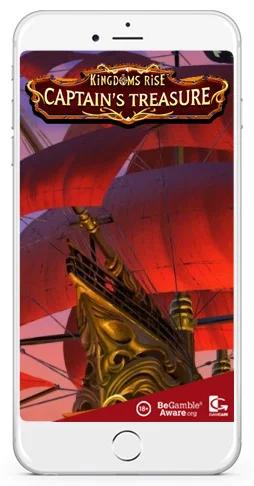 playtech mobi slot Kingdoms Rise Captains Treasure