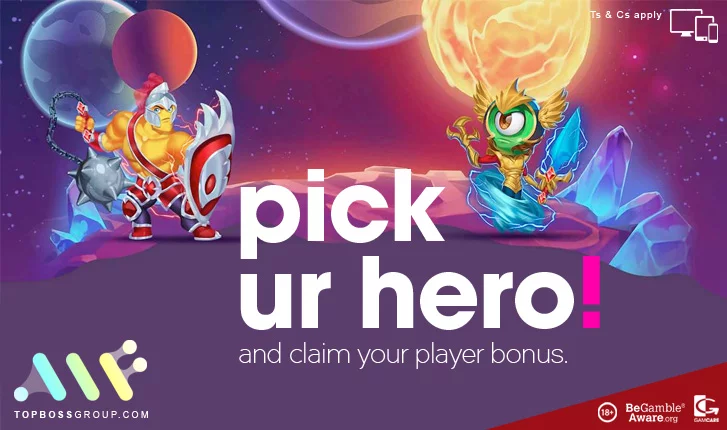 alf casino offering playrs to select your hero