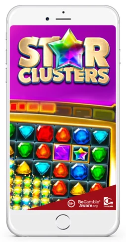 big time gaming star clusters mobi slot