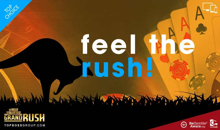 grandrush to playing Aus casino online