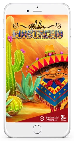 mobile playing slots Mr Mostacho by ReelRNG