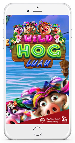 responsive mobile slot games wild hog luau