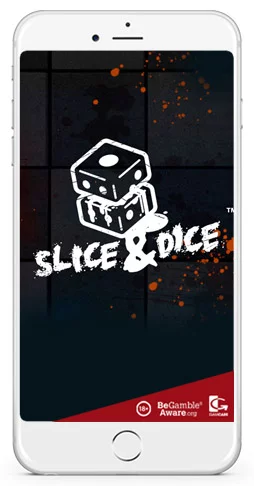 slice and dice playing casino game