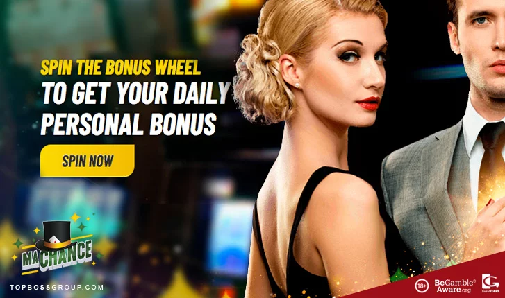 spin the bonus wheel at maChance casino