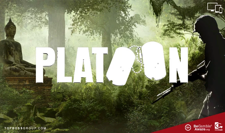 war slot game theme platoon