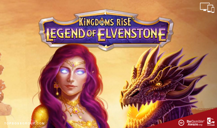 playtech brings you Kingdoms Rise Legend of Elvenstone slot