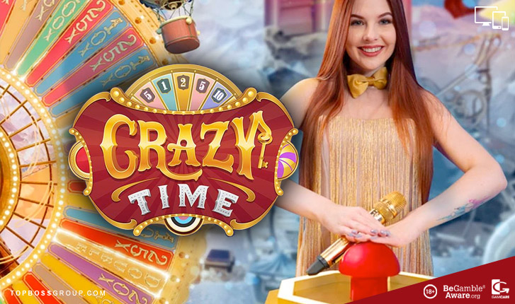 Live Crazy Time - Evolution Gaming live casino game