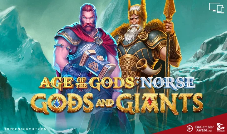 playtech brings you Age of the Gods Norse Gods and Giants