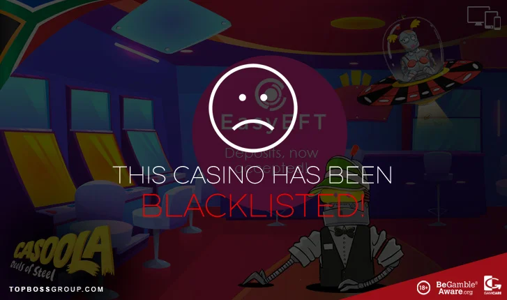 Casoola casino EasyEFT Deposits Accepted