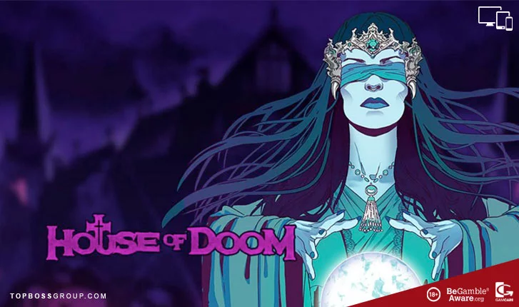 House of Doom spinning reels slot by Play'nGo