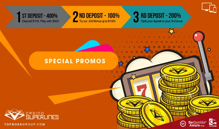 casino superlines offering special promos