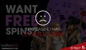 grand master jack casino offering free spins to new players