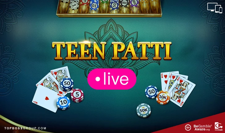 Live Dealer Game Teen Patti