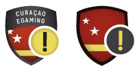 curacoa egaming invalid badges