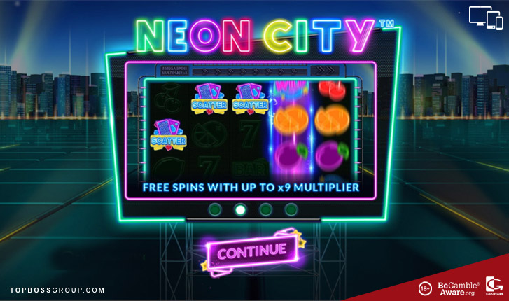 Neon City Slot by Wazdan software