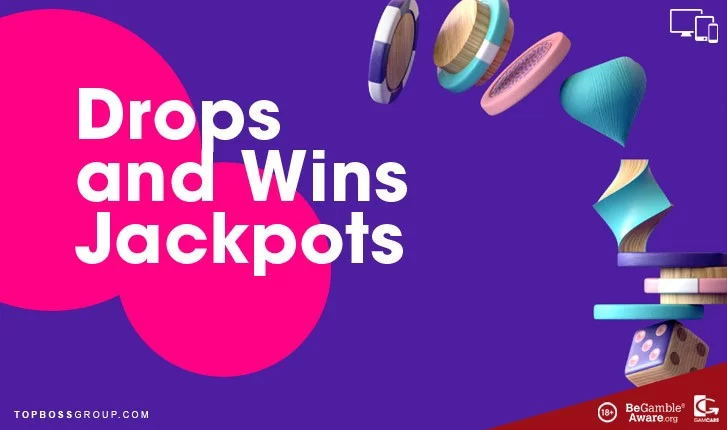 Drops and Wins Jackpots - Mad Money Casino
