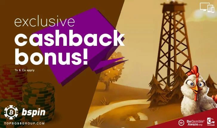 bspin exclusive cashback bonus casino
