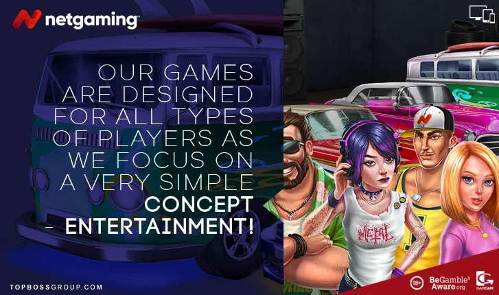 Netgaming entertainment games