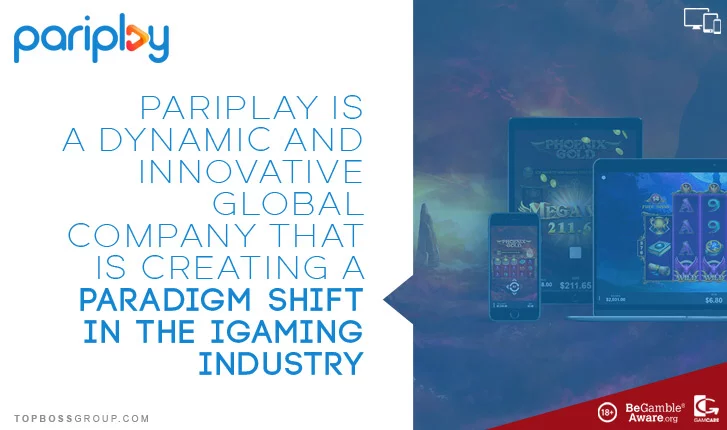 PARIPLAY THE No.1 iGAMING AGGREGATOR