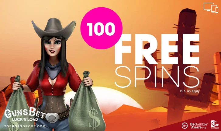 guns bet casino 100 Free Spins