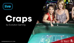 live craps by Evolution Gaming