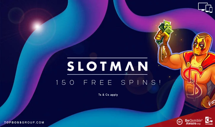 slotman casino offering 150 free spins bonus
