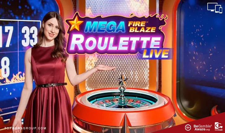 LIVE MEGA FIRE BLAZE ROULETTE BY PLAYTECH