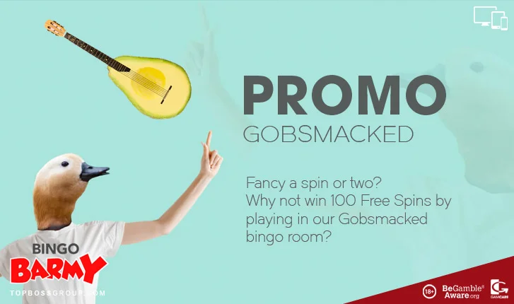 Bingro barmy gobsmacked promo