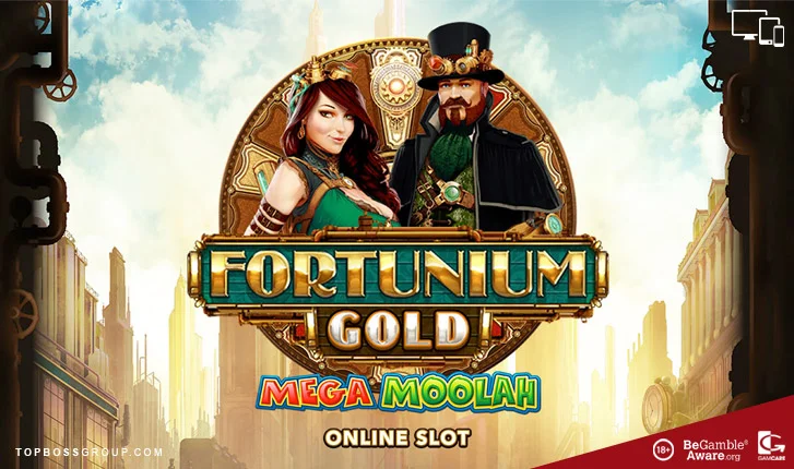 FORTUNIUM GOLD MEGA MOOLAH SLOT by microgaming
