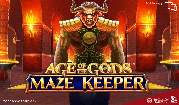 Age of the Gods Maze Keeper by playtech software