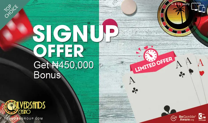 silversands casino Nigeria online