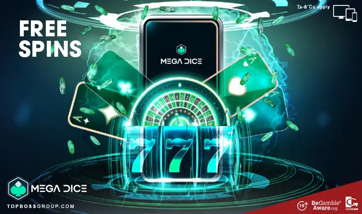 mega dice casino with free spins