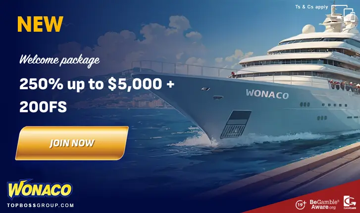 Wonaco Casino New Welcome Package