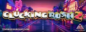 Clucking Rush 2 game artwork by Maxxi Labs with Topbossgroup branding
