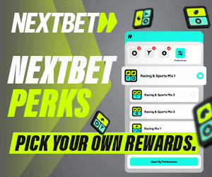 NextBet Perks custom rewards for eligible customers
