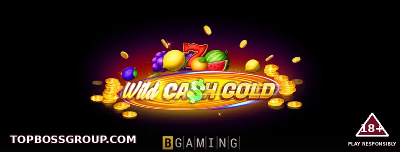 Wild Cash Gold slot game artwork by BGaming with Topbossgroup branding